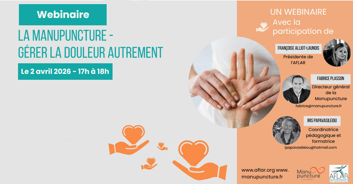 Webinaire : La Manupuncture gérer la douleur autrement.