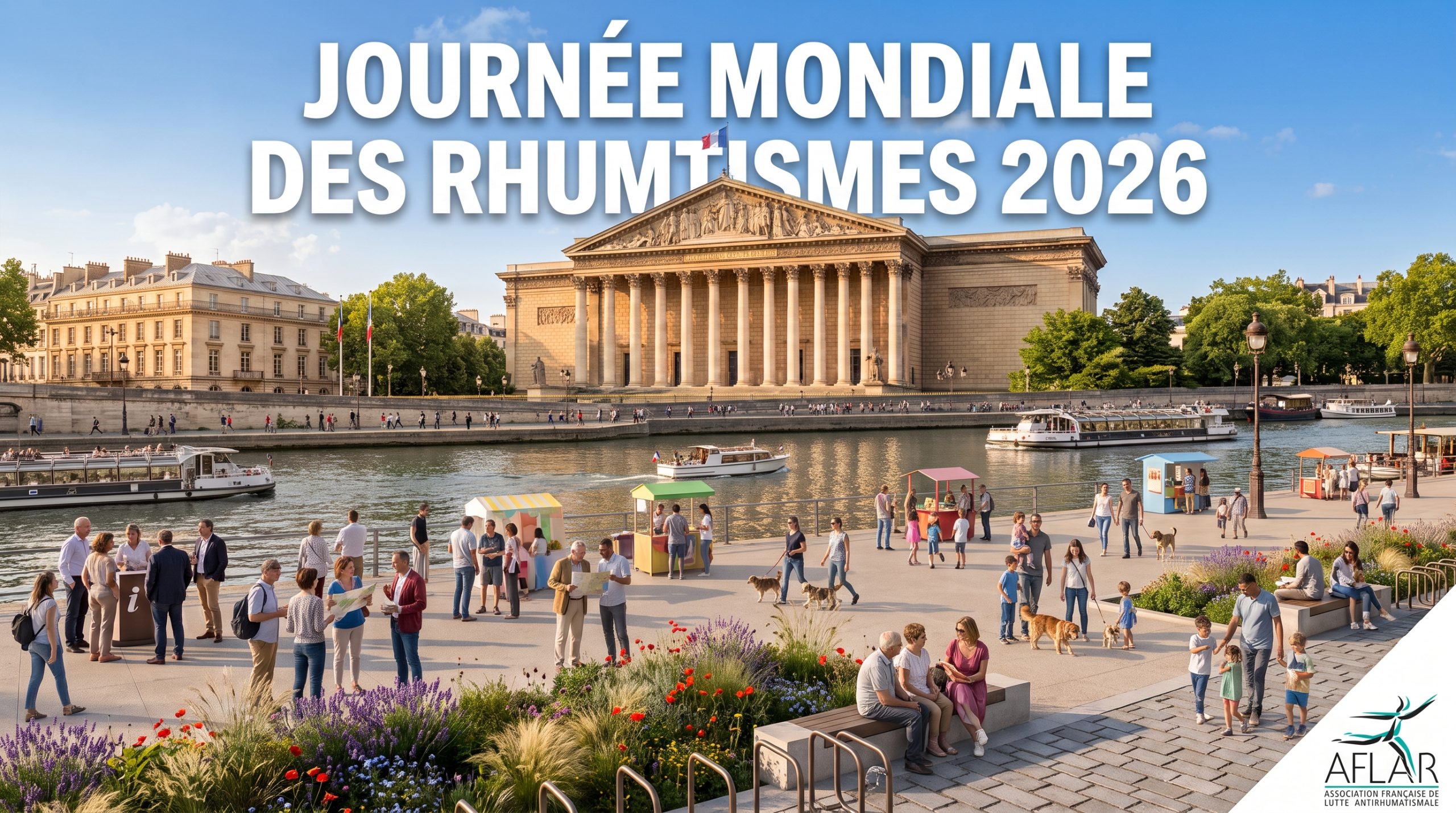 Journée mondiale des rhumatismes – Jeu 15 Oct 2026- Rendez-vous au Palais Bourbon